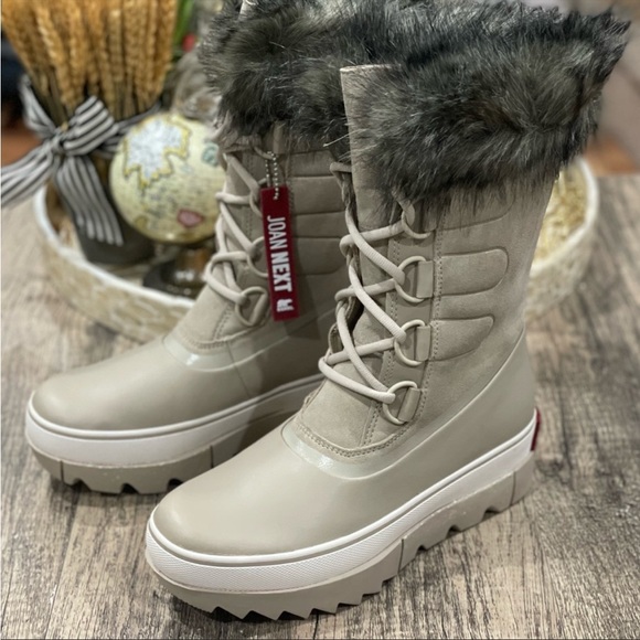 Sorel Joan of Arctic Next Winter Waterproof Snow Boot in Ancient Fossil - Picture 4 of 15
